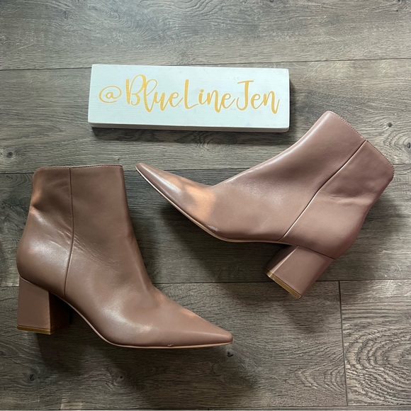 Marc Fisher Jina Heeled Pointy Toe Bootie - Picture 1 of 9